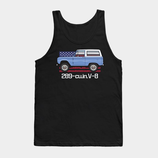 Blue 289 Dark Shirts Tank Top by JRCustoms44